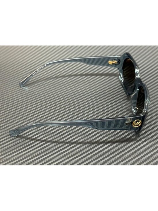 New Michael Kors Women Denim Transparent Sunglasses 54-17-140